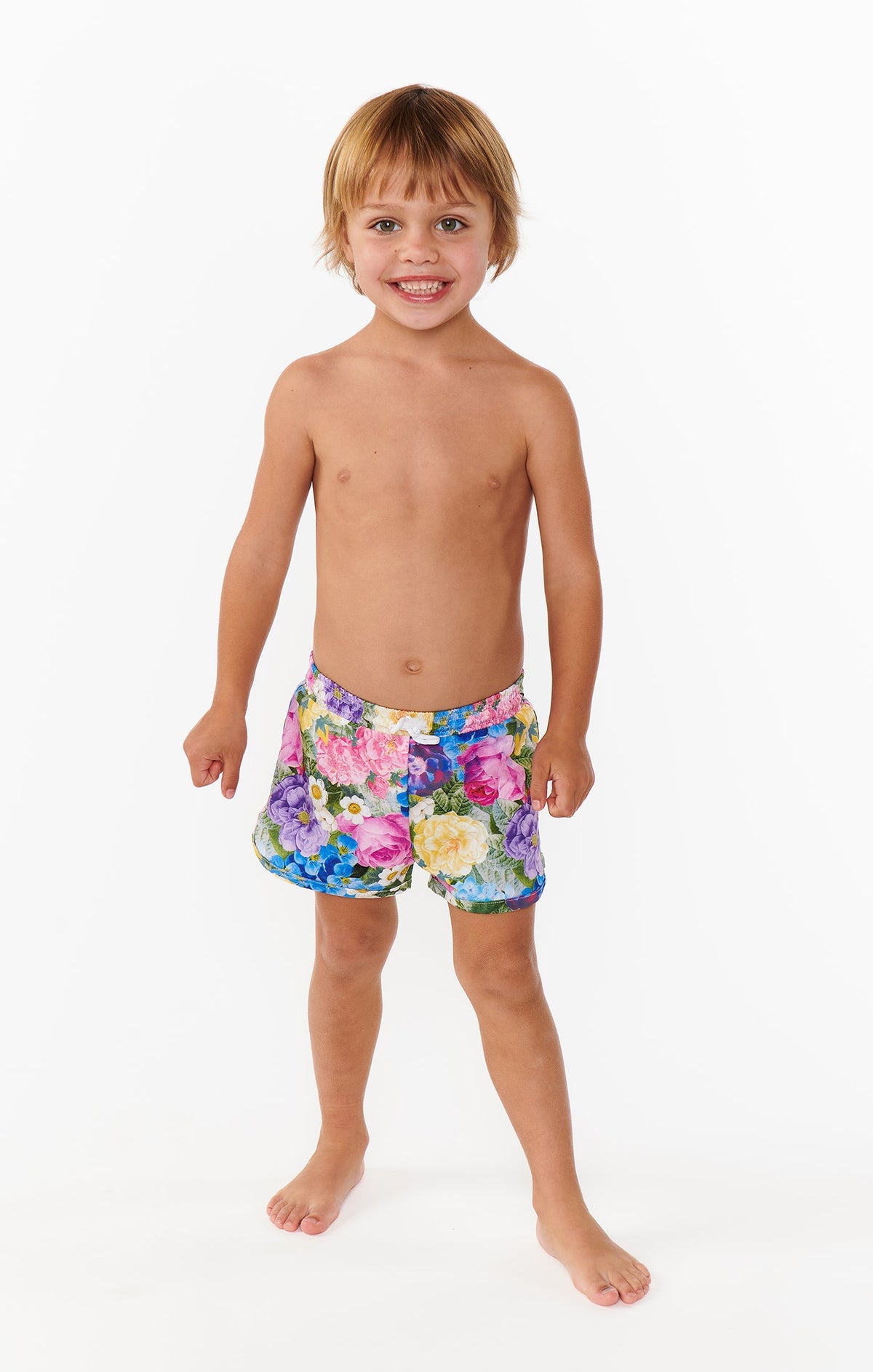 Little Beach Bum Trunks ~ Flower Shop