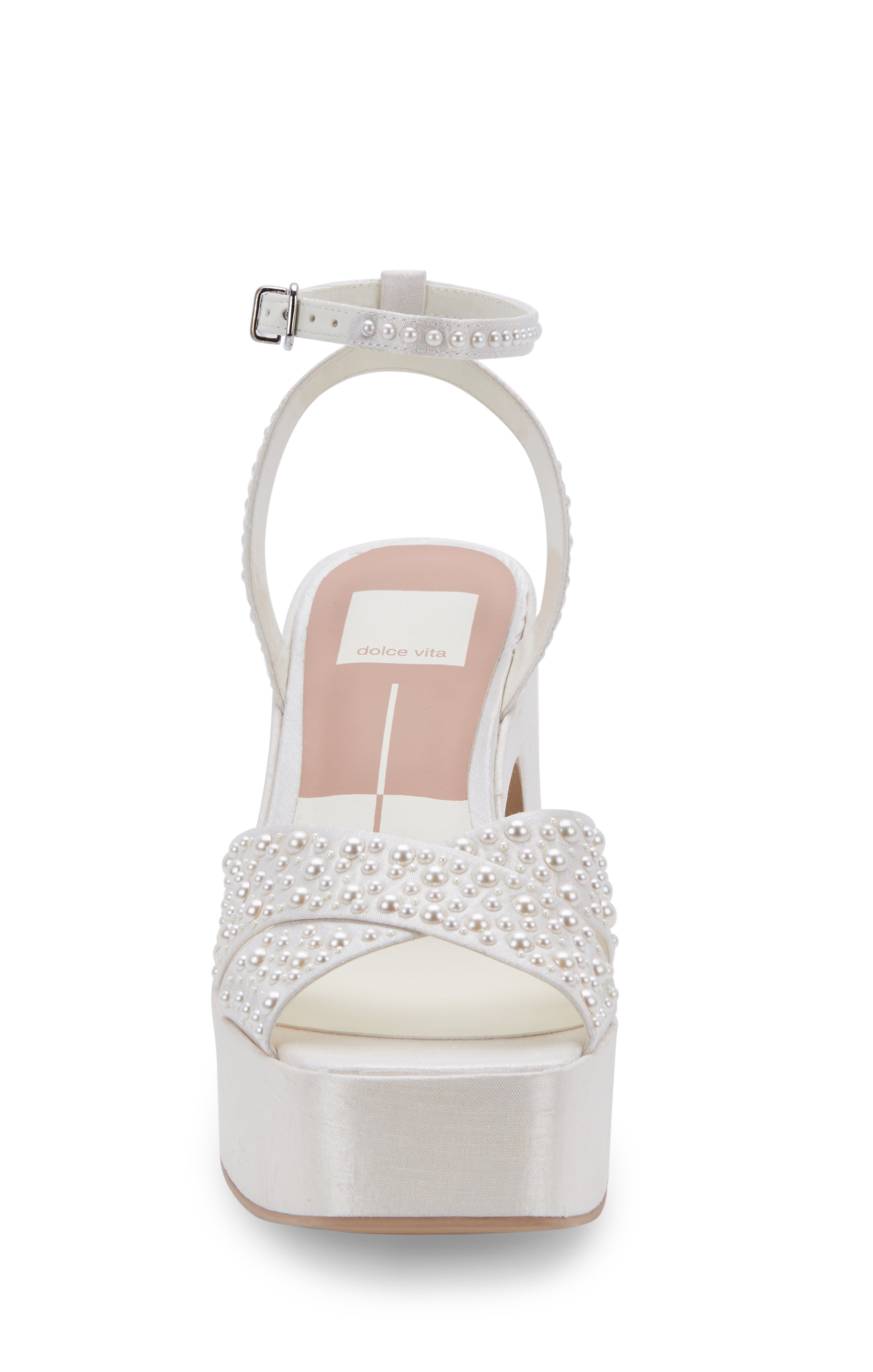 Dolce Vita Wessi Platform Heel ~ Vanilla Pearl