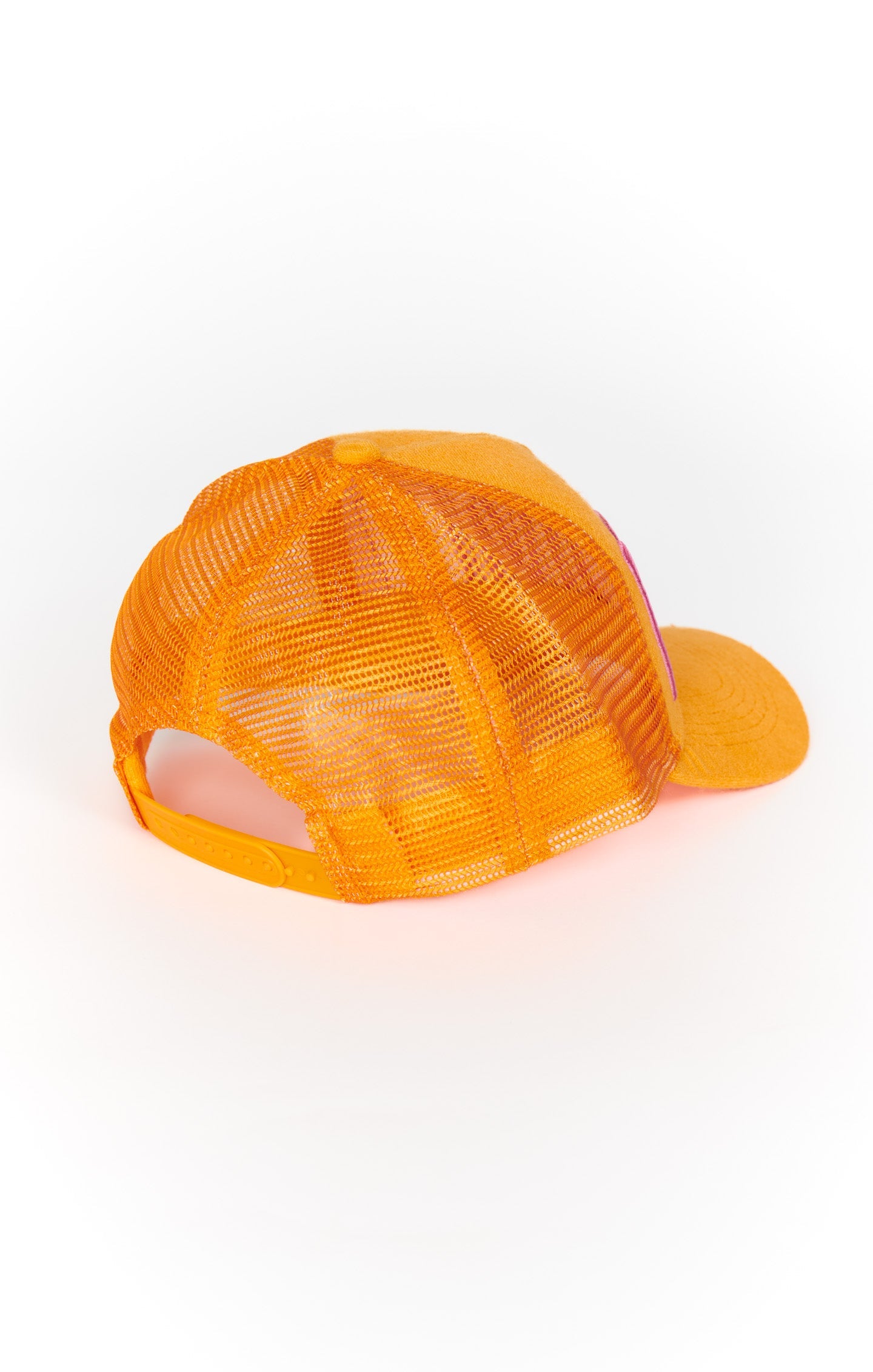 MUMU Terry Trucker Hat ~ Tangerine