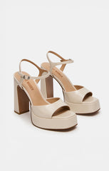 Steve Madden Liandra Heel ~ Bone