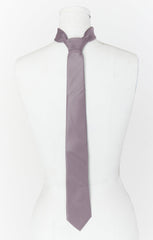 Nico Neck Tie ~ Dusty Purple Solid