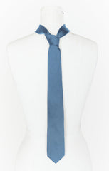 Nico Neck Tie ~ Slate Blue Solid
